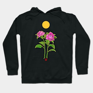 Flower Sunset V6 Hoodie